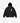 Supreme S Logo Zip Up Hooded Sweatshirt (FW25) Black