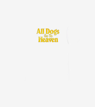 Supreme All Dogs Go To Heaven Tee White