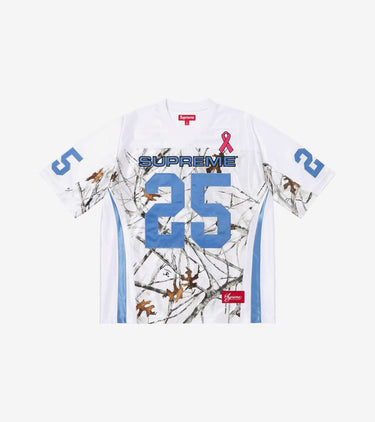 Supreme Breast Cancer Awareness Football Jersey White
