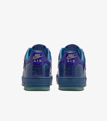 Nike Air Force 1 Low Patent Leather Mystic Navy Grape Ice