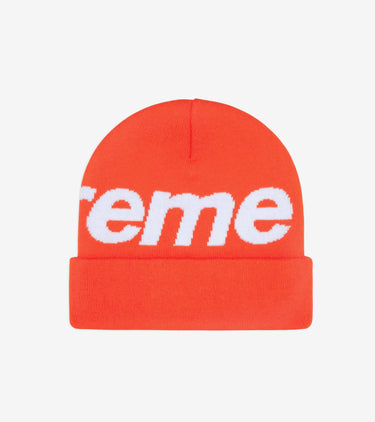 Supreme Big Logo Beanie (FW24) Orange