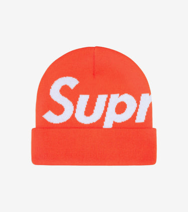 Supreme Big Logo Beanie (FW24) Orange