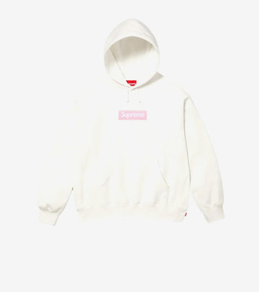 Supreme Box Logo Hooded Sweatshirt (FW25) White