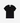 AMI PARIS T-SHIRT NOIR AMI DE COEUR ROUGE