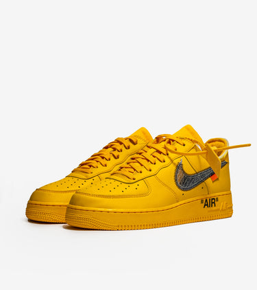 Nike Air Force 1 Low Off-White ICA University Gold