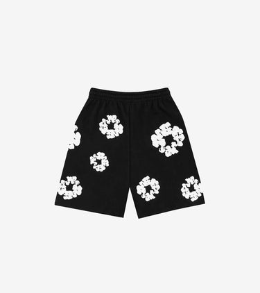 Denim Tears The Cotton Wreath Shorts Black