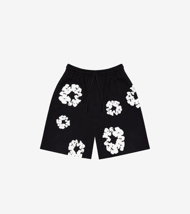 Denim Tears The Cotton Wreath Shorts Black