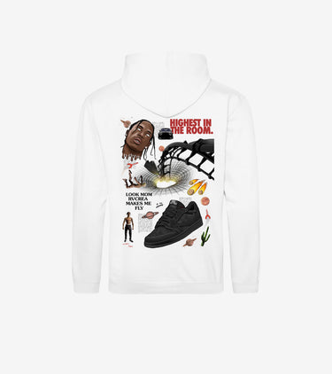 Encore sneakers hoodie phantom white