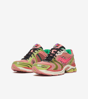 Saucony ProGrid Triumph 4 Jae Tips Flowers Grow Uptown Virginia Creeper