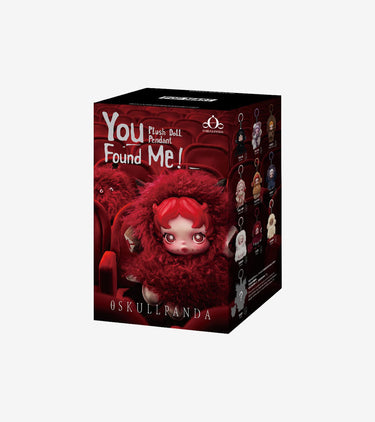 Pop Mart SKULLPANDA You Found Me! Series Plush Doll Pendant Sealed Case