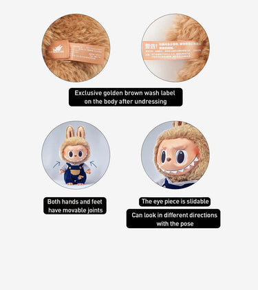 Pop Mart LABUBU Time to Chill Vinyl Plush Doll