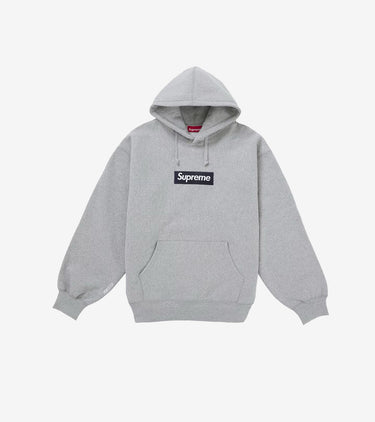Supreme Box Logo Hooded Sweatshirt (FW25) Grey