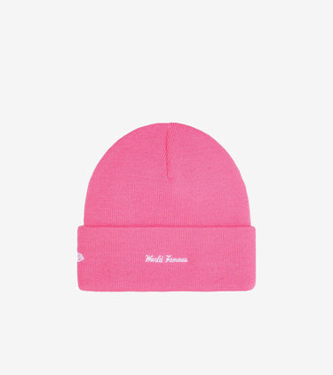 Supreme New Era Box Logo Beanie (FW25) Magenta