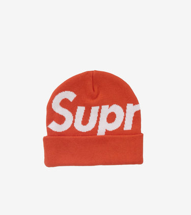 Supreme Big Logo Beanie (FW24) Orange