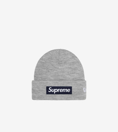 Supreme New Era Box Logo Beanie (FW25) Grey