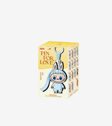 Pop Mart Labubu The Monsters Pin for Love Series Vinyl Plush Pendant (A-M) Single Blind Box