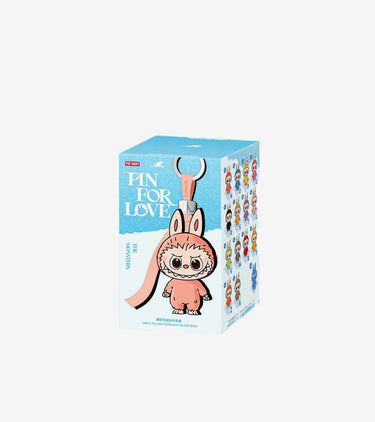 Pop Mart Labubu The Monsters Pin for Love Series Vinyl Plush Pendant (N-Z) Single Blind Box