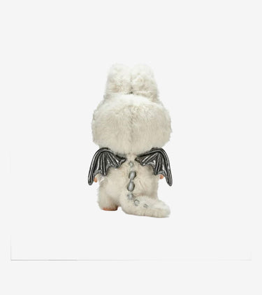 Pop Mart The Monsters Labubu Zimomo Angel in Clouds Figure + Tote Bag