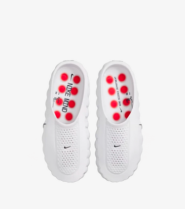 Nike Mind 001 Slide White Speed Red