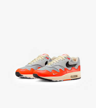 Nike Air Max 1 Patta Waves Hyper Crimson Pure Platinum (With Bracelet)