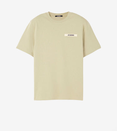 Jacquemus Le T-Shirt Gros Grain light kaki