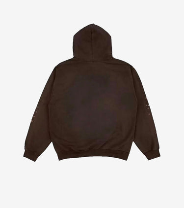 Travis Scott Cactus Jack x Sp5der Days Before Rodeo Hoodie Brown
