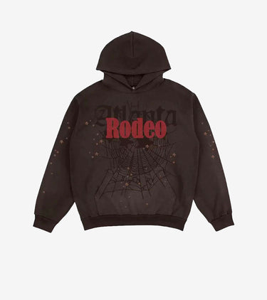Travis Scott Cactus Jack x Sp5der Days Before Rodeo Hoodie Brown