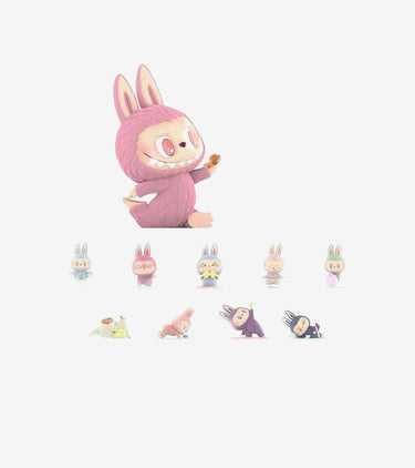 Pop Mart Labubu The Monsters Lazy Yoga Series Figures Sealed Case (10 Blind Boxes)