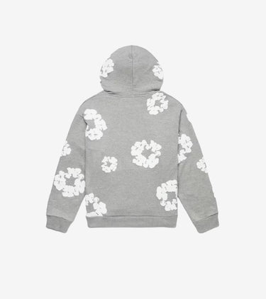 Denim Tears Cotton Wreath Hoodie Grey/White