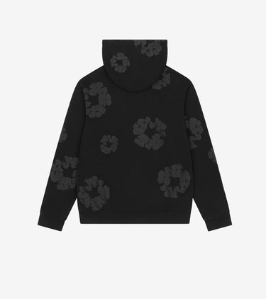 Denim Tears Cotton Wreath Hoodie Black Monochrome