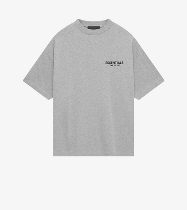 Fear of God Essentials Jersey Crewneck T-Shirt Light Heather Gray