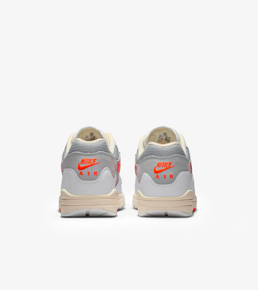 Nike Air Max 1 Patta Waves White Hyper Crimson (With Bracelet)