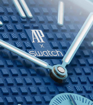 Swatch x Audemars Piguet Bioceramic Royal Pop Savonnette Lan Ba SSX03L100N