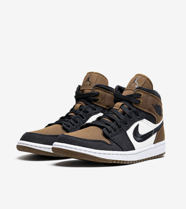 Jordan 1 Mid Olive Toe (Women's)