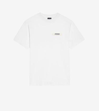 Jacquemus Le T-Shirt Gros Grain White