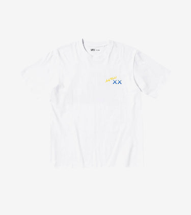 KAWS x Uniqlo Warhol UT Graphic 471321 T-shirt White