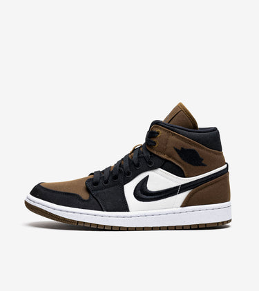 Jordan 1 Mid Olive Toe (Women's)