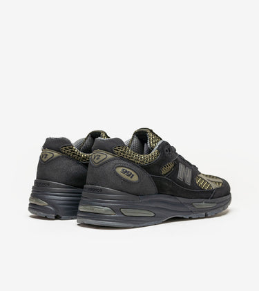 New Balance 991v2 MiUK Stone Island Black