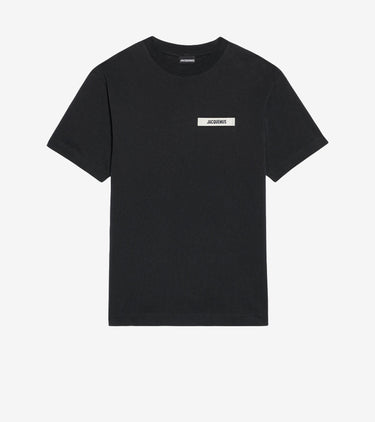 Jacquemus Le T-Shirt Gros Grain Black