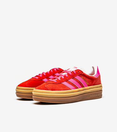 adidas Gazelle Bold Collegiate Red Lucid Pink (Women's)