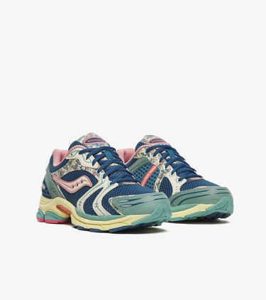 Saucony ProGrid Triumph 4 Floral Blue Beige