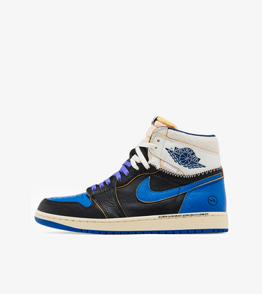 Jordan 1 Retro High OG SP Fragment x Union LA Sport Royal