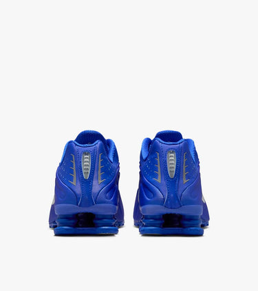 Nike Shox R4 Racer Blue Metallic Silver (Women's)