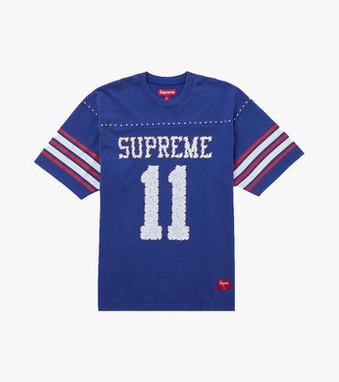 Supreme Studded S/S Football Top Royal